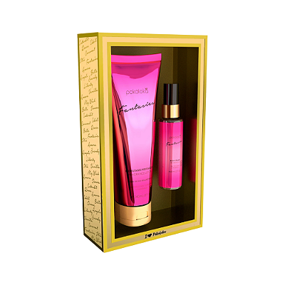 Coffret Kit Fantasies Pokoloka - Body Splash 60 ml + Hidratante Perfumado 240 ml