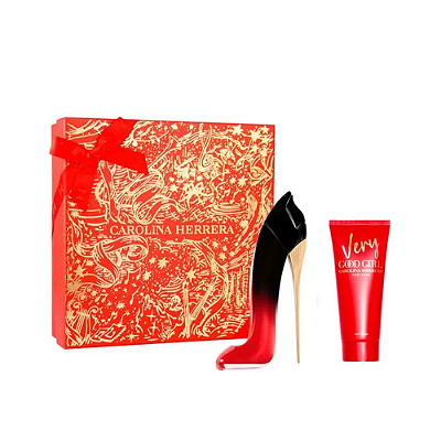 Coffret Kit Very Good Girl Elixir Carolina Herrera - Eau de Parfum 80ml + Body Lotion 100ml