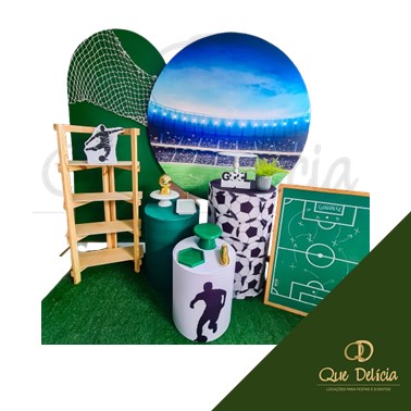 Kit Decoração Pegue e Monte Futebol para Alugar