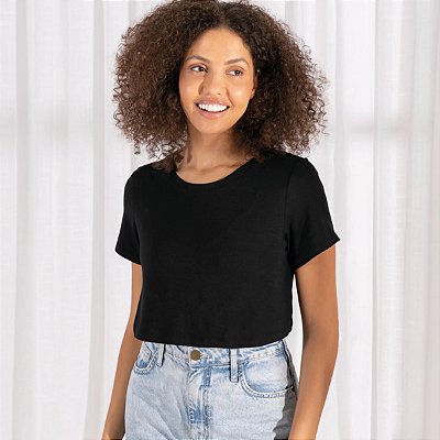 BLUSA PARA AMAMENTAR LISA MANGA CURTA