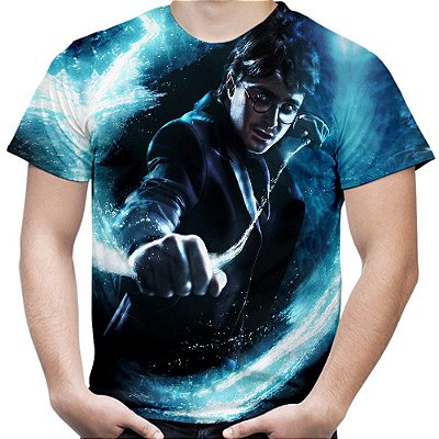 Camiseta Masculina Harry Potter Estampa Total Md04