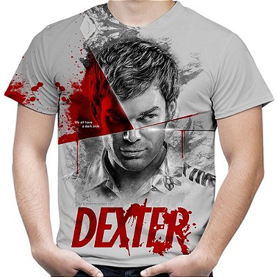 Camiseta Masculina Dexter Estampa Total
