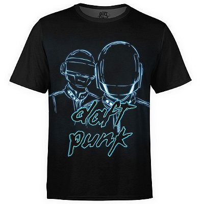 Camiseta masculina Daft Punk Estampa digital md02