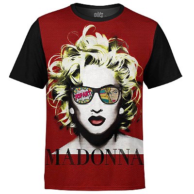 Camiseta masculina Madonna Estampa digital md02
