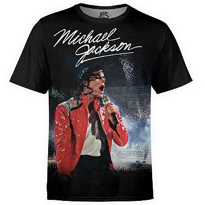 Camiseta masculina Michael Jackson Estampa digital md01