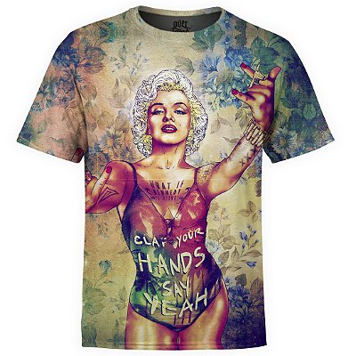Camiseta masculina Marilyn Monroe Estampa digital md01