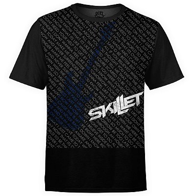 Camiseta masculina Skillet Estampa digital md02
