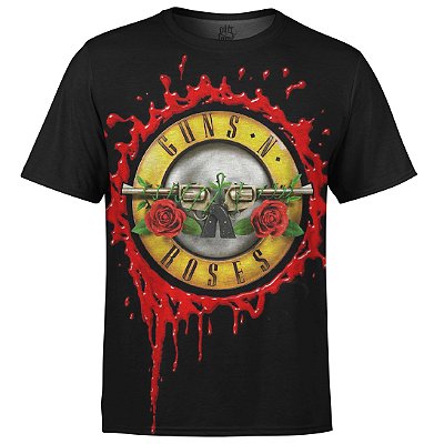 Camiseta masculina Guns N' Roses Estampa digital md07