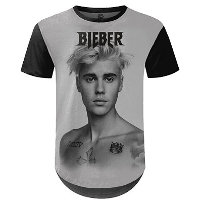 Camiseta Masculina Longline Justin Bieber md02