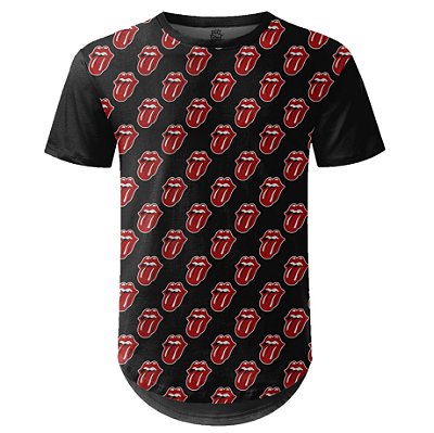 Camiseta Masculina Longline The Rolling Stones md02