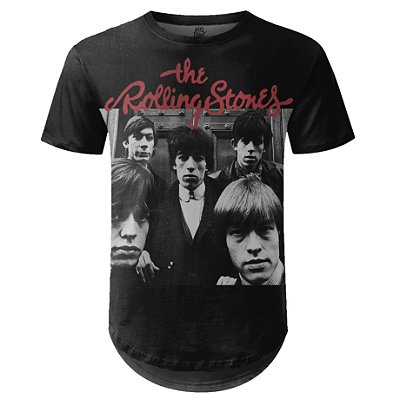 Camiseta Masculina Longline The Rolling Stones md03