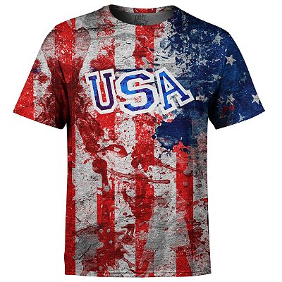 Camiseta Masculina Estados Unidos EUA Md02