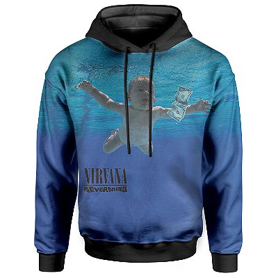 green nirvana moletom com capuz