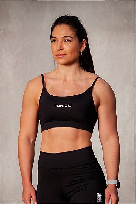 Top de Treino Feminino Murigú Basic Line Preto