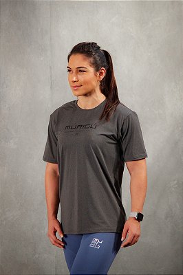 Camisetão de Treino Feminina Dry Fit Basic Mescla