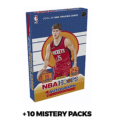 BREAK NBA [0027] - HOBBY BOX HOOPS 24-25 + 10 MISTERYS PACKS