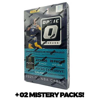 BREAK NBA [0024] - RETAIL BOX DONRUSS OPTIC 21-22 + MISTERY PACKS