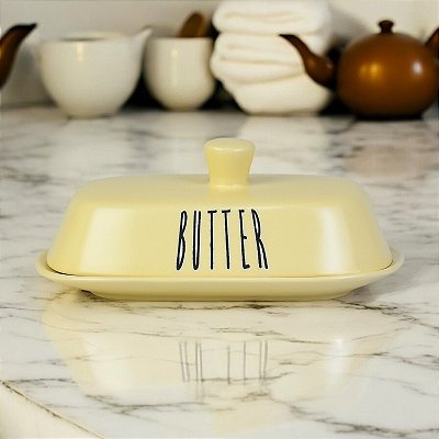 Manteigueira Amarela Butter