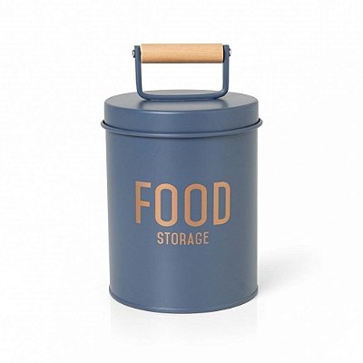 Porta Condimentos de Bambu e Aço 20cm Enjoy Jeans – Organizador de Temperos