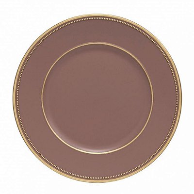 Sousplat Galles Hope Terracota em PP e Carbonato de Cálcio