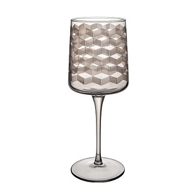 Taça Geo 320ml Âmbar em Vidro – Elegância e Sofisticação para Servir