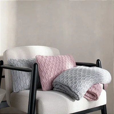 Manta Tricot Max Buddemeyer em Polysoft 125x150cm