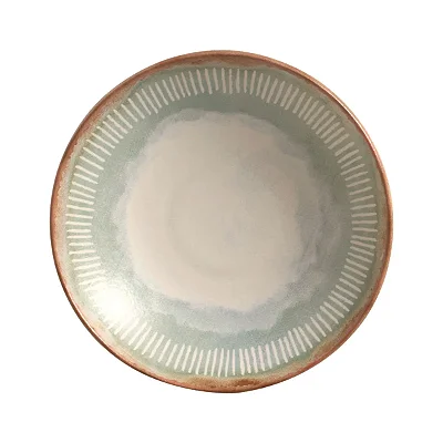 Prato Fundo New Mediterrâneo Porto Brasil Stoneware