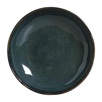 Prato Fundo Bio Oceano Porto Brasil em Stoneware Cerâmico