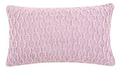 Almofada Tricot Max Buddemeyer Rosa em Polysoft