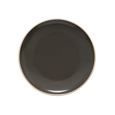 Prato de Sobremesa Harmonie Mocca em Cerâmica Matte