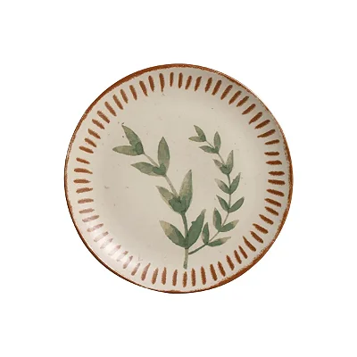 Prato de Sobremesa Coup Magari Porto Brasil em Stoneware