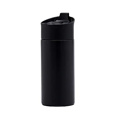 Prensa Francesa para Viagem 500ml em Aço Inox Térmica Preta – Oxford