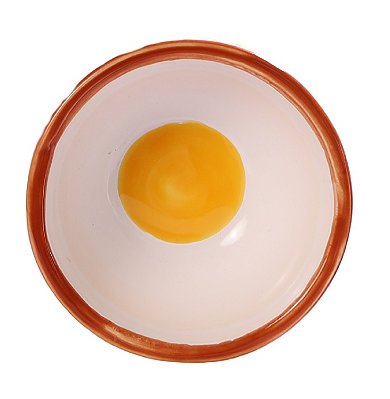 Bowl Red Bola Breakfast em Cerâmica Decorativa 340ml