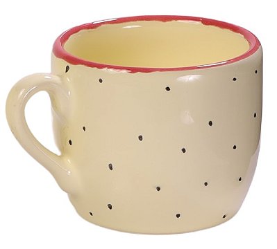 Xícara Bowl Pitaya Tutti-Frutti em Cerâmica Artesanal 180ml