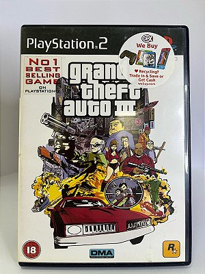 Grand Theft Auto III (GTA 3) - PS2