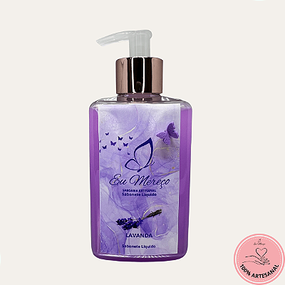 Sabonete Líquido Natural Lavanda | Hidratante, calmante e acolhedor