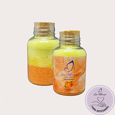Sais de Banho para Chuveiro ou Banheira Tangerina - 200g