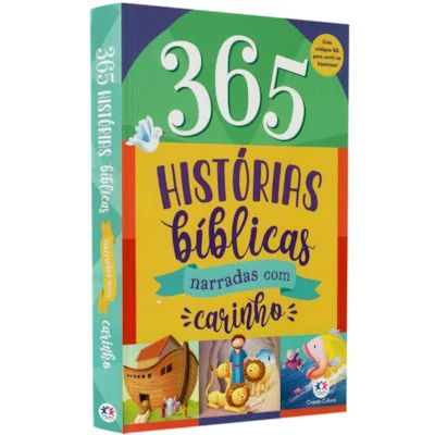 Livro 365 Histórias Bíblicas Narradas com Carinho