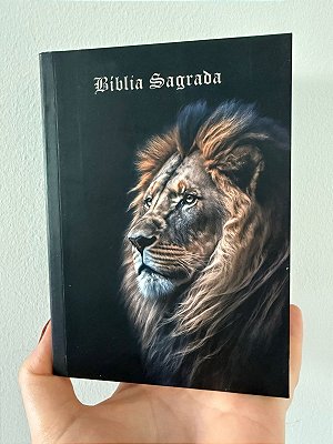 Bíblia Sagrada Pequena | Capa Leão