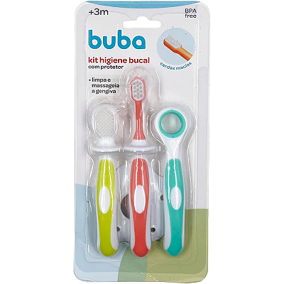 Kit Higiene Bucal Infantil da Buba