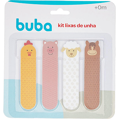 Kit Lixas de Unha da Buba - Fazendinha