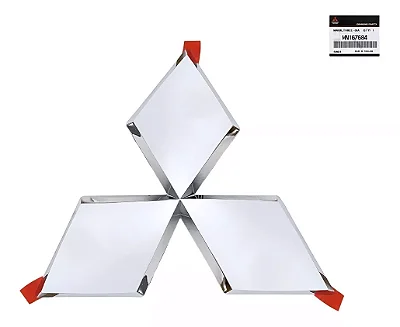 Emblema Grade Frontal Mitsubishi L200 2008/2013