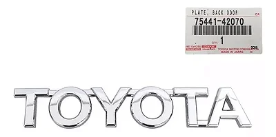 Emblema Tampa Traseira Toyota Rav4