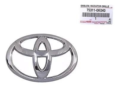 Emblema Grade Frontal Toyota Sw4 2012/15