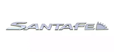 Emblema Tampa Traseira Hyundai Santa Fe 2013 A 2019