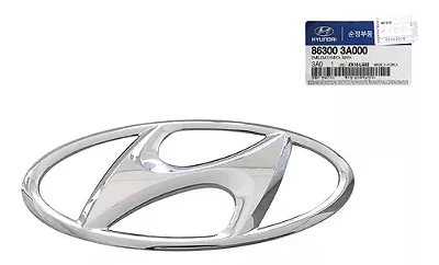 Emblema Hyundai Dianteiro Azera 08/10 Traseiro I30 07/12 Traseiro Tucson 06/16