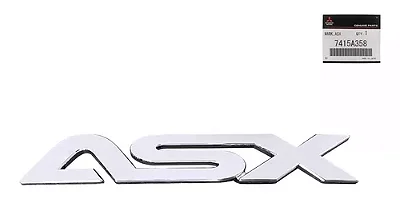 Emblema Tampa Traseira Mitsubishi Asx 2010 A 2013