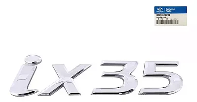 Emblema Tampa Traseira Hyundai Ix35 2009 A 2020