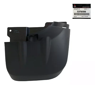 Acabamento Parabarro Traseiro Direito Mitsubishi L200 05/15