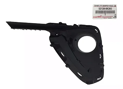 Moldura Farol Neblina Lado Esquerdo Toyota Hilux Sw4 2016/20
